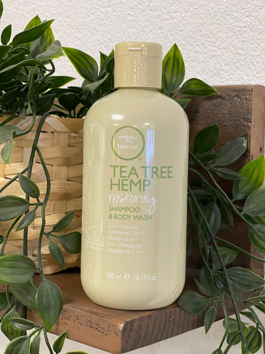 Tea Tree Hemp - Shampoo und Duschgel